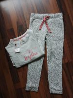 NEU Jogginganzug Sweatshirt+ Hose Gr 128 grau Melange rose Niedersachsen - Bad Salzdetfurth Vorschau