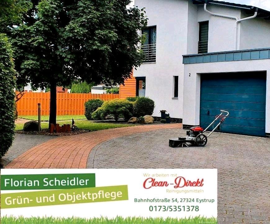 Gartenarbeiten Rasenmähen Objektpflege Dienstleistungen in Eystrup