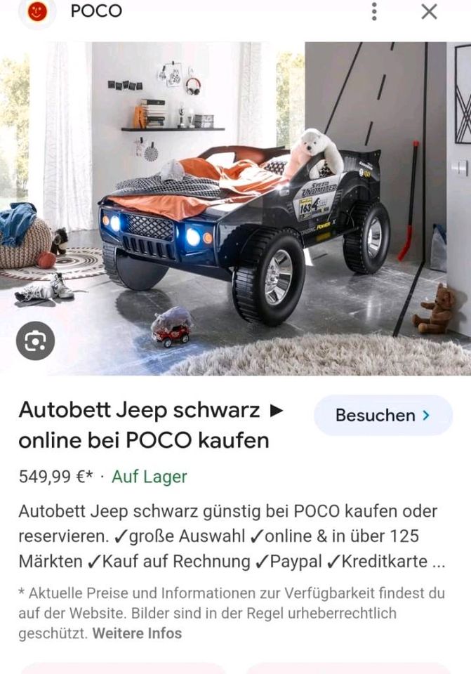 Kinder Autobett in Duisburg