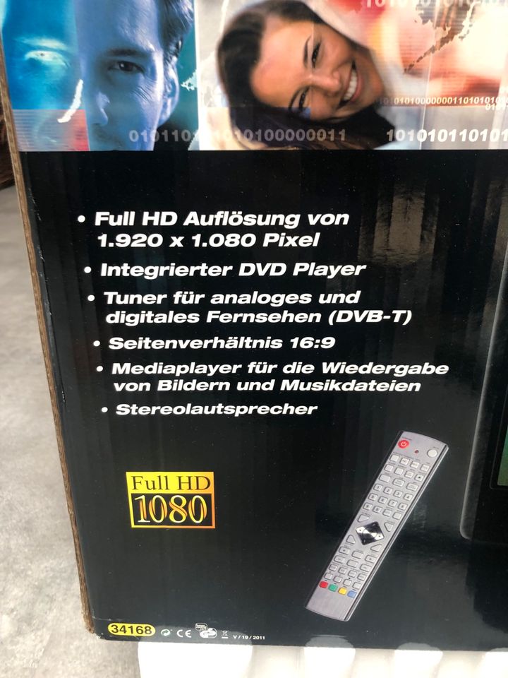 LCD Tv mit dvd Player Tevion 21,5“ in Haag a.d.Amper