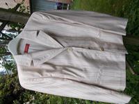 Edler Blazer cremfarbe, rose gestreift, wie neu, Gr. 42 Hessen - Kassel Vorschau