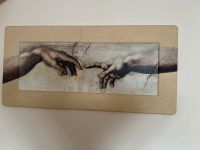Bild mit Hände /Kunstdruck Michelangelo die Erschaffung Rheinland-Pfalz - Leimersheim Vorschau