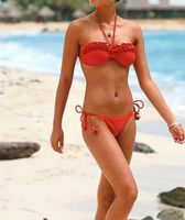 NEU Maui Wowie Bandeau Bikini rot Größe 38 Bayern - Eching (Kr Freising) Vorschau