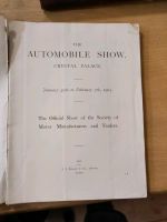 Katalog Automobilshow 1903 Sachsen - Bautzen Vorschau