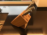 Messerblock Holz, unterschiedliche Messer ua Thomas Schulte-Ufer Niedersachsen - Barum Vorschau