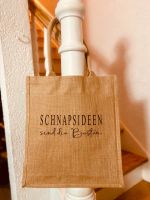 Jute Tasche „Schnapsideen“ Geschenk/ Deko Baden-Württemberg - Kenzingen Vorschau