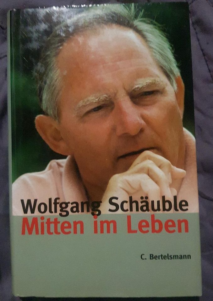 Wolfgang Schäuble mitten im Leben bertelsmann in Mosbach
