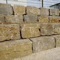 Muschelkalk Quader groß - Natursteinmauer / Hangabsicherung 60er Baden-Württemberg - Amstetten Vorschau