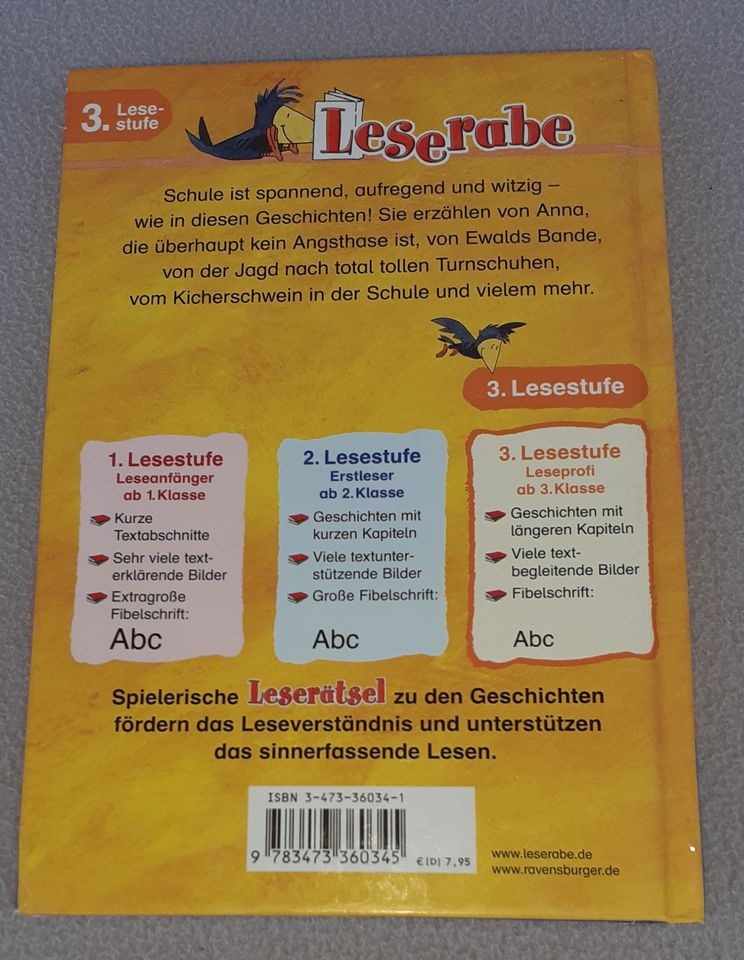 "Die schönsten Schulgeschichten" LESERABE 3.Lesestufe in Seligenstadt