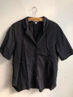Leinen T-Shirt Bluse Hemd Boxy androgyn classic oversize black Pankow - Prenzlauer Berg Vorschau