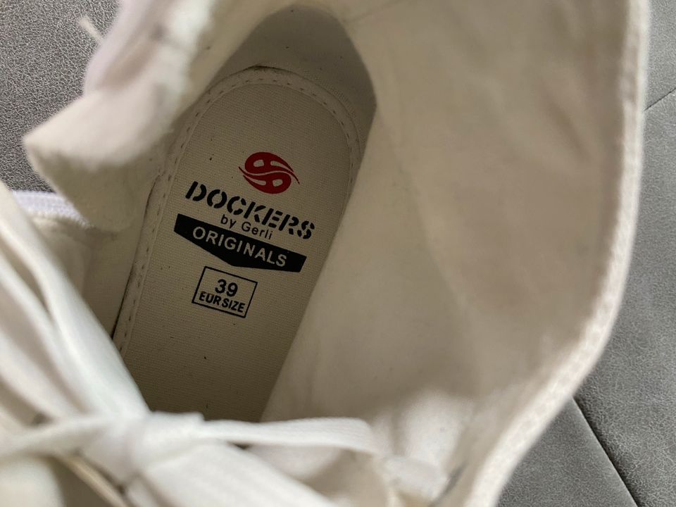 Dockers Sneaker Größe 39 weiß in Mommenheim