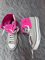 Converse Chucks Grau Pink Extra High Tops XHI Niedersachsen - Ritterhude Vorschau