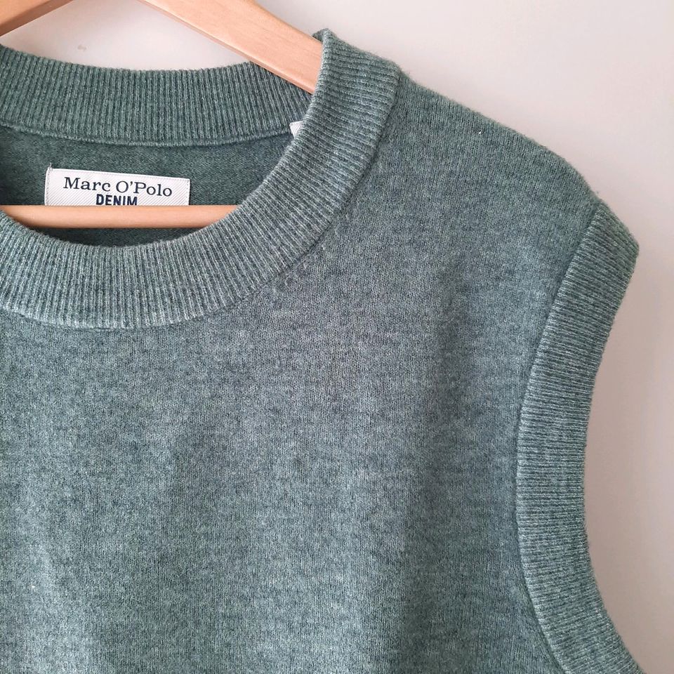 Marc O'Polo StrickPullover Woll Pullunder waldgrün Gr.L/XL in Bremen