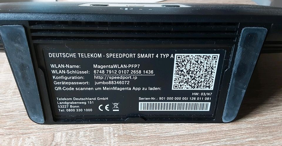 Router von der Telekom in Aurich