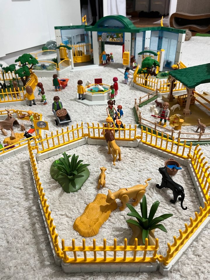 Playmobil Zoo + Erweiterungen Großes Set Tiere Figuren in Hannover