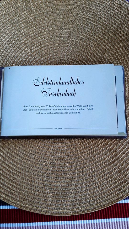 Edelsteinkundliches Taschenbuch in Osnabrück
