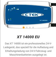 Ladegerät CTEK Multi XT 14000 Niedersachsen - Wunstorf Vorschau