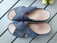 Hartjes Sandale Pantolette  Größe 42 jeans Nordrhein-Westfalen - Kerpen Vorschau
