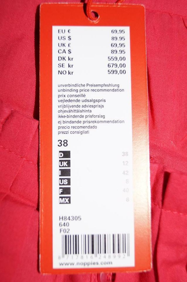 Schwangerschaft Umstandsmode Bluse Esprit Gr. 38 rot NEU in Bad Säckingen
