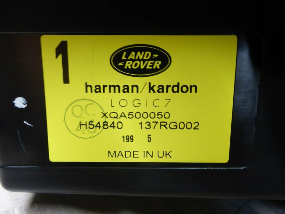 Harman Kardon Logic7 Lautsprecher Verstärker RANGE ROVER III L322 in Mühlacker