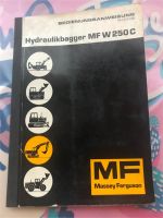 Hanomag Bedienungsanweisung Mobilbagger W 250 C / M 5 Baden-Württemberg - Schwieberdingen Vorschau