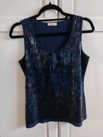 More & More Top in blau mit Pailletten Gr. 38 S/M Nordrhein-Westfalen - Marl Vorschau