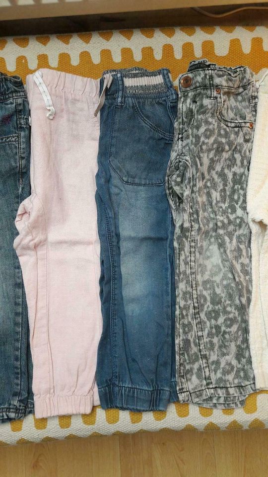 Mädchen Hosen Jeans 92 98 garcia mexx h&m lupilu topomini in Biebelnheim