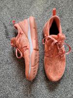 Schuhe Turnschuhe Sneaker 39 40 neon orange Decathlon Sachsen-Anhalt - Halle Vorschau