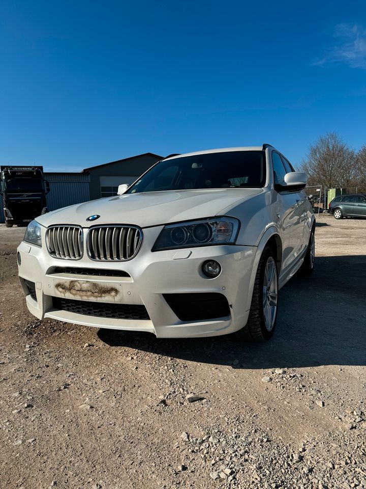 Schlachtfest Bmw X3 F25 3.0d M voll Ausstattung in Seubersdorf