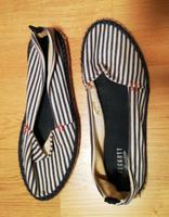 PECKOTT DENIM Espadrilles Bastschuhe Marine Stripes Gr 41 Baden-Württemberg - Engen Vorschau