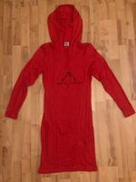 Rotes Minikleid / langer Pullover mit Kapuze 36 Frankfurt am Main - Oberrad Vorschau