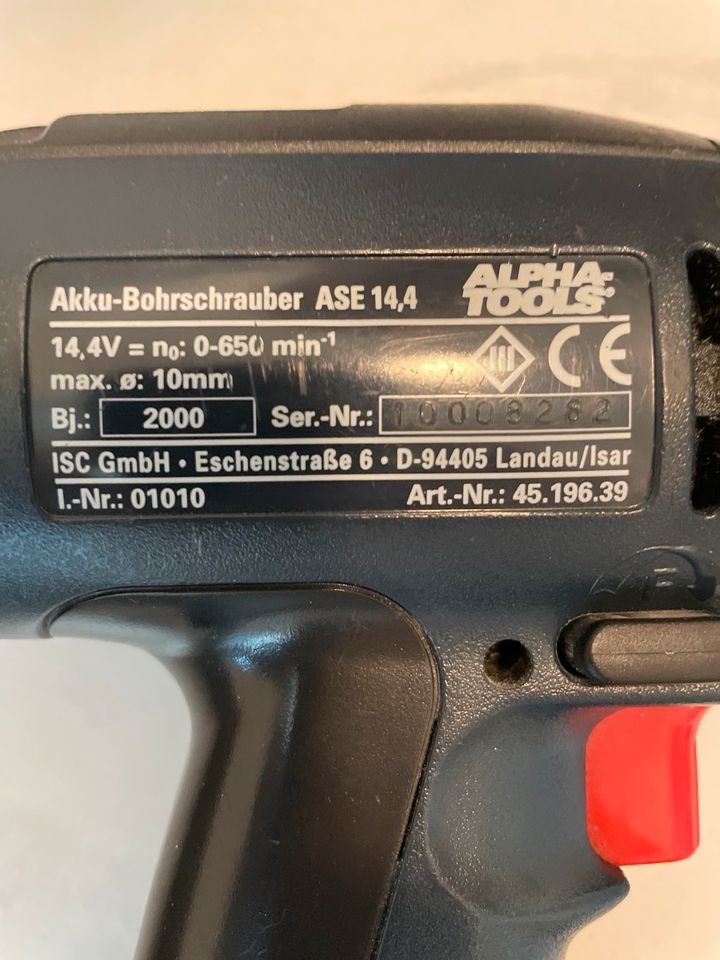 Alpha Tools Akkuschrauber mit Bohrfunktion in Stuttgart