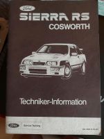 Ford Sierra RS Cosworth Techniker-Information Obervieland - Habenhausen Vorschau