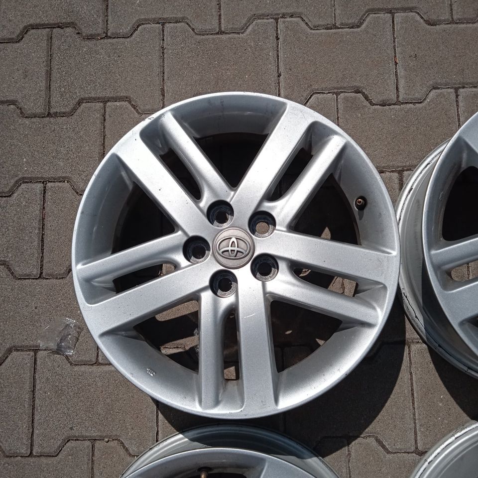 4 x Toyota Alufelgen SZ21X, 16x51/2J, 5,5x16 in Rodenbach