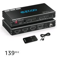 HDMI Switch AUDIO EXTRACTOR eARC Dolby Digital XBox PS4 PS5 Apple Schleswig-Holstein - Norderstedt Vorschau