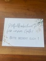 Notfallkörbchen Schilder Hochzeit Düsseldorf - Bilk Vorschau