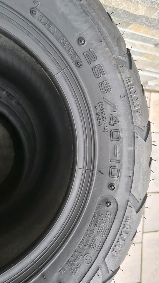 255/40 R10 46Q Maxxis Spearz M-992 Straßenreifen 18x10-10 Quad in Wöllstein