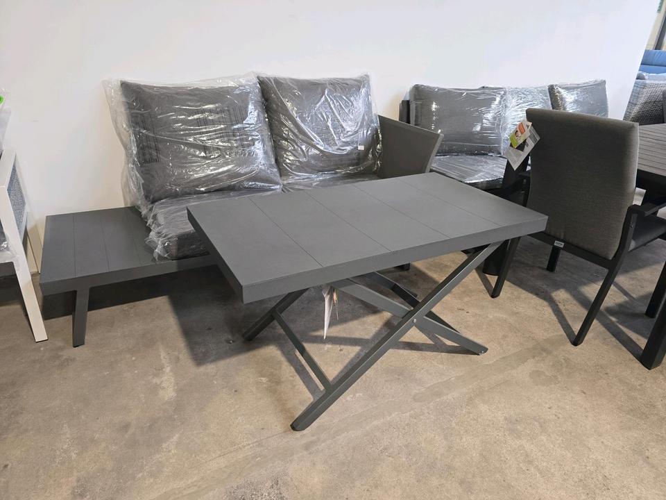 Siena Garden Balkon Lounge-Set Gartenlounge Bank Lifttisch in Dülmen