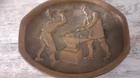 Bronzen Schale Mid Century Aedel Malm "Schmiede bei der Arbeit" Nordrhein-Westfalen - Bad Oeynhausen Vorschau
