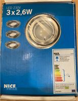 LED 230V Einbauleuchten-Set  3x 2,6w Hessen - Meinhard Vorschau