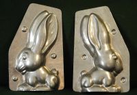 Alte Schokoladenform Backform Metall Hase Osterhase Gießform Baden-Württemberg - Gerabronn Vorschau