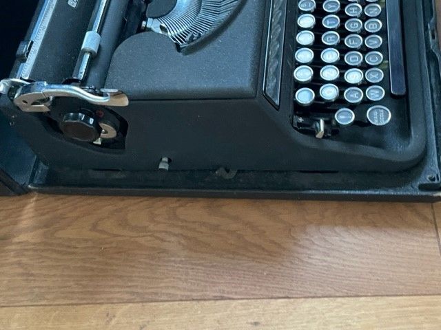 Schreibmaschine in Borsfleth