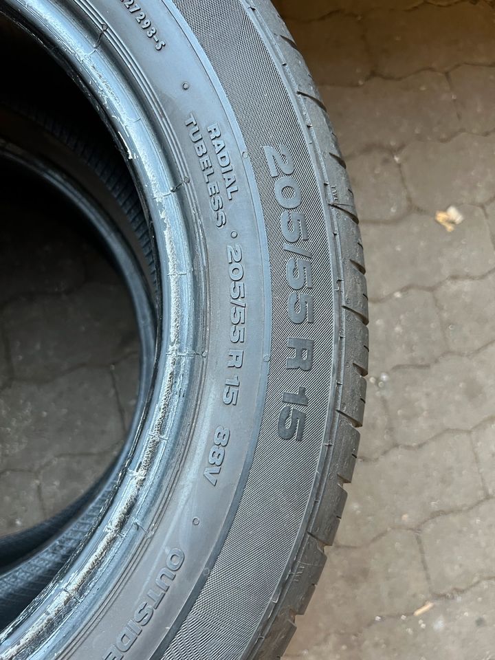 2 Sommerreifen Continental 205/55 R15 88V in Erkelenz