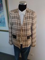 Zara Blazer Jacke L 40 Boucle beige schwarz Fransen Niedersachsen - Seelze Vorschau