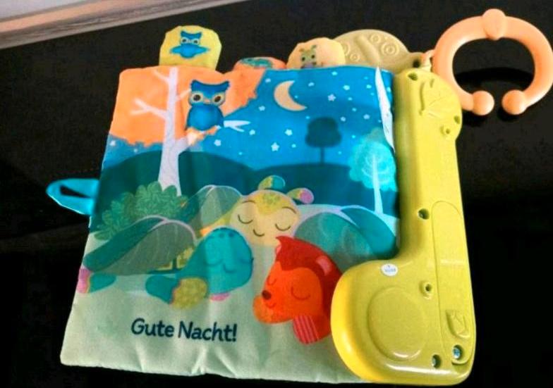 VTech, Interaktives Baby Musik Kuschelbuch,  neuwertig in Braunschweig