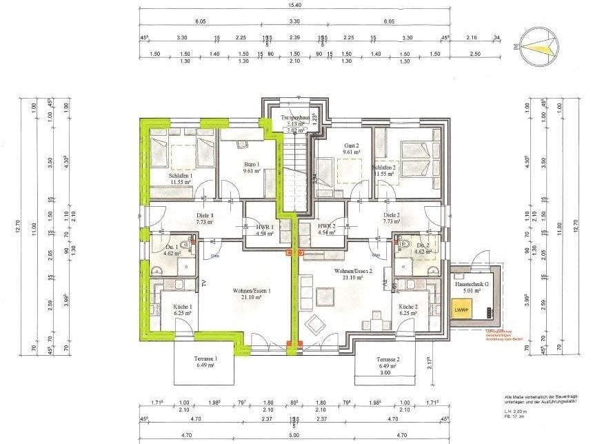 Schöne 3 Zimmer Wohnung im Erdgeschoss in Heide