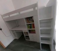 Hochbett mit Schreibtisch und Schrank Stuttgart - Stuttgart-Ost Vorschau