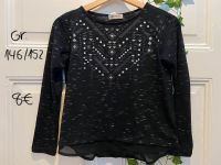 schwarzes Sweatshirt H&M Gr.146/152 Kinderkleidung Mädchen Niedersachsen - Schladen Vorschau