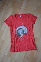 Rotes T-Shirt mit Print von Vero Moda Baden-Württemberg - Heidelberg Vorschau