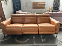 3-Sitzer Relax Sofa Lund Echtleder Kunstleder Cognac Zimt Bielefeld - Bielefeld (Innenstadt) Vorschau